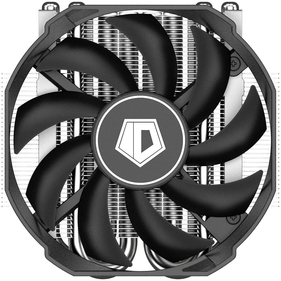 Устройство охлаждения(кулер) ID-Cooling IS-30i Soc-1200/1700/1851 черный 4-pin 17-36dB Al+Cu 100W 260gr Ret (IS-30I BLACK)