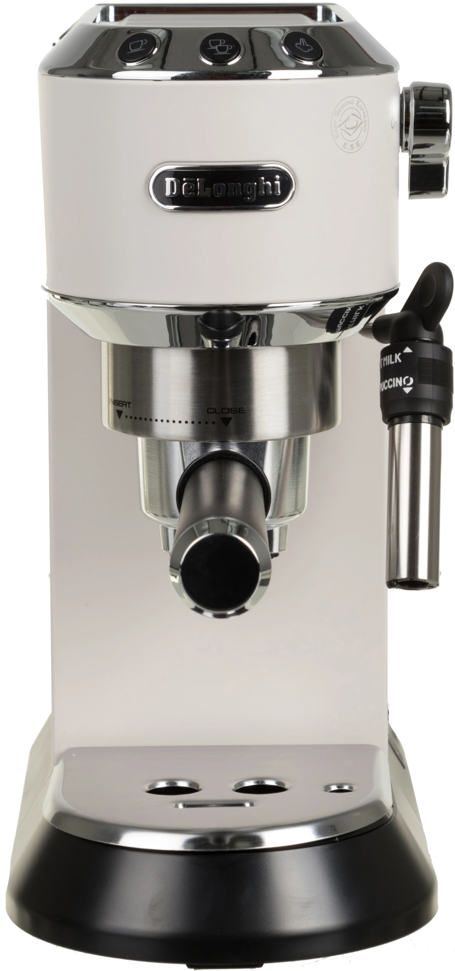 Кофеварка рожковая Delonghi EC685.W 1350Вт белый