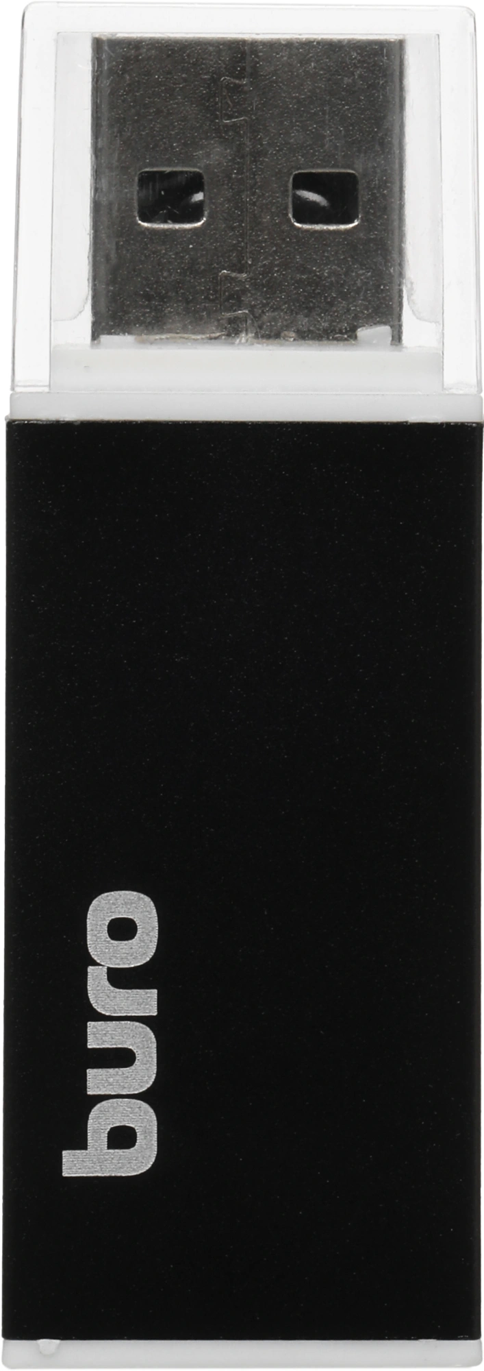 Устройство чтения карт памяти USB2.0 Buro BU-CR-3104 черный