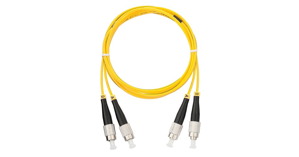 NMF-PC2S2C2-FCU-FCU-002 - Соединительный шнур, двойной, SM 9/125, OS2, FC/UPC-FC/UPC, LSZH 2 м