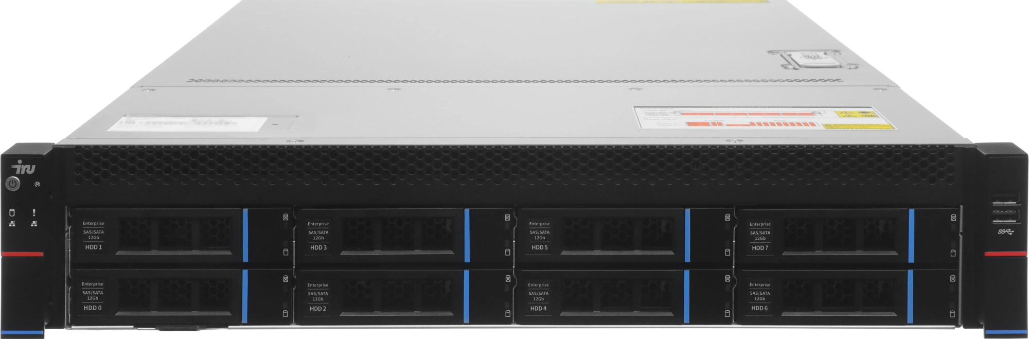 Сервер IRU Rock G2208IG3 2x5318Y 2x32Gb C621 AST2500 2xGigEth 2x1300W w/o OS (2152906)
