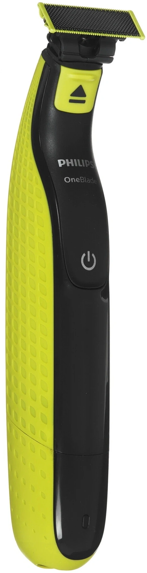 Бритва сетчатая Philips OneBlade QP2724/20 реж.эл.:1 питан.:аккум. черный/зеленый