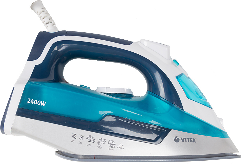 Утюг Vitek 1266-VT-02 2400Вт бирюзовый/белый