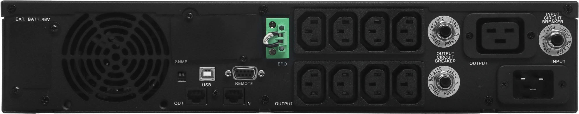 Источник бесперебойного питания Powercom Smart King Pro+ SPR-3000 LCD 2400Вт 3000ВА черный