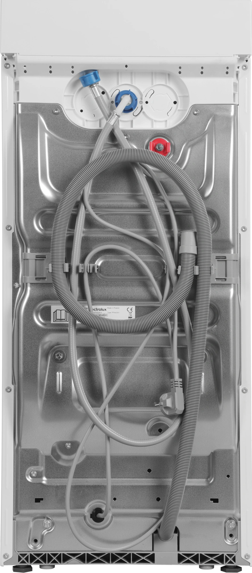 Стиральная машина Electrolux EW6TN5261F пан.англ. класс: D загр.вертикальная макс.:6кг белый