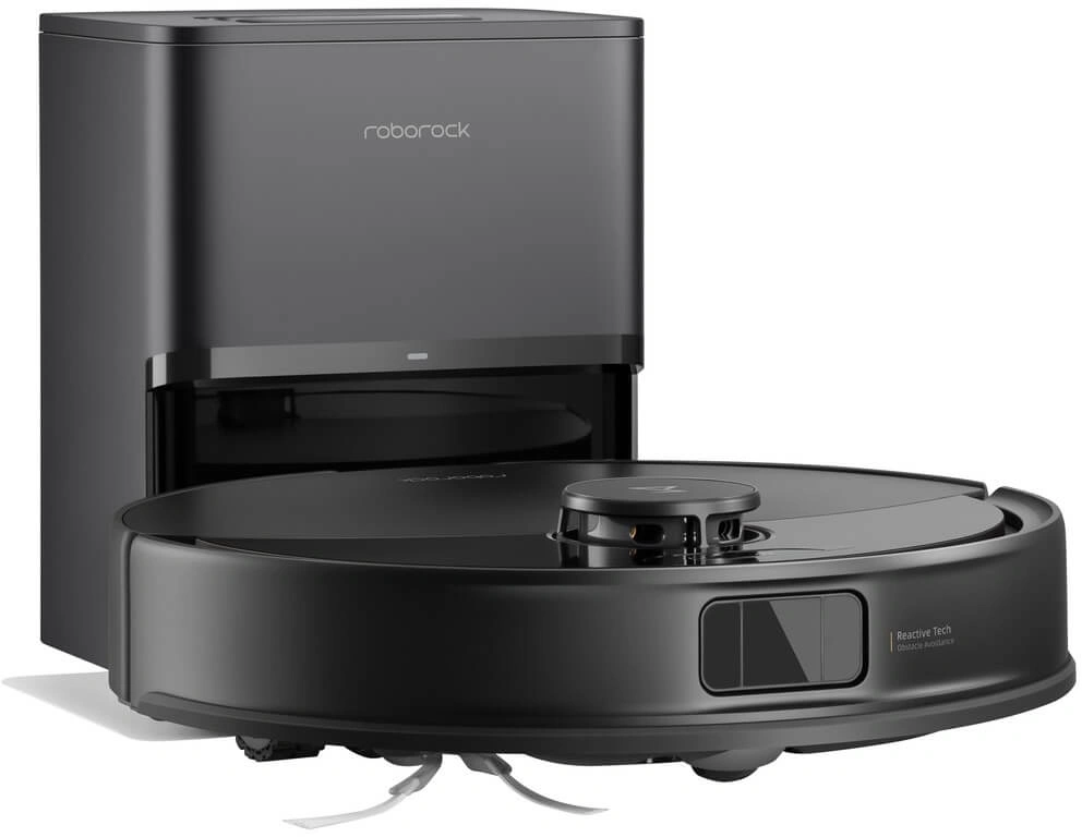 Пылесос-робот Roborock Q8 Max Pro Plus 45Вт черный (в компл.:1мешок)