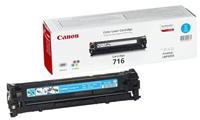 Картридж лазерный Canon 716C 1979B002 голубой бар.в компл. (1500стр.) для Canon LBP5050/5050N