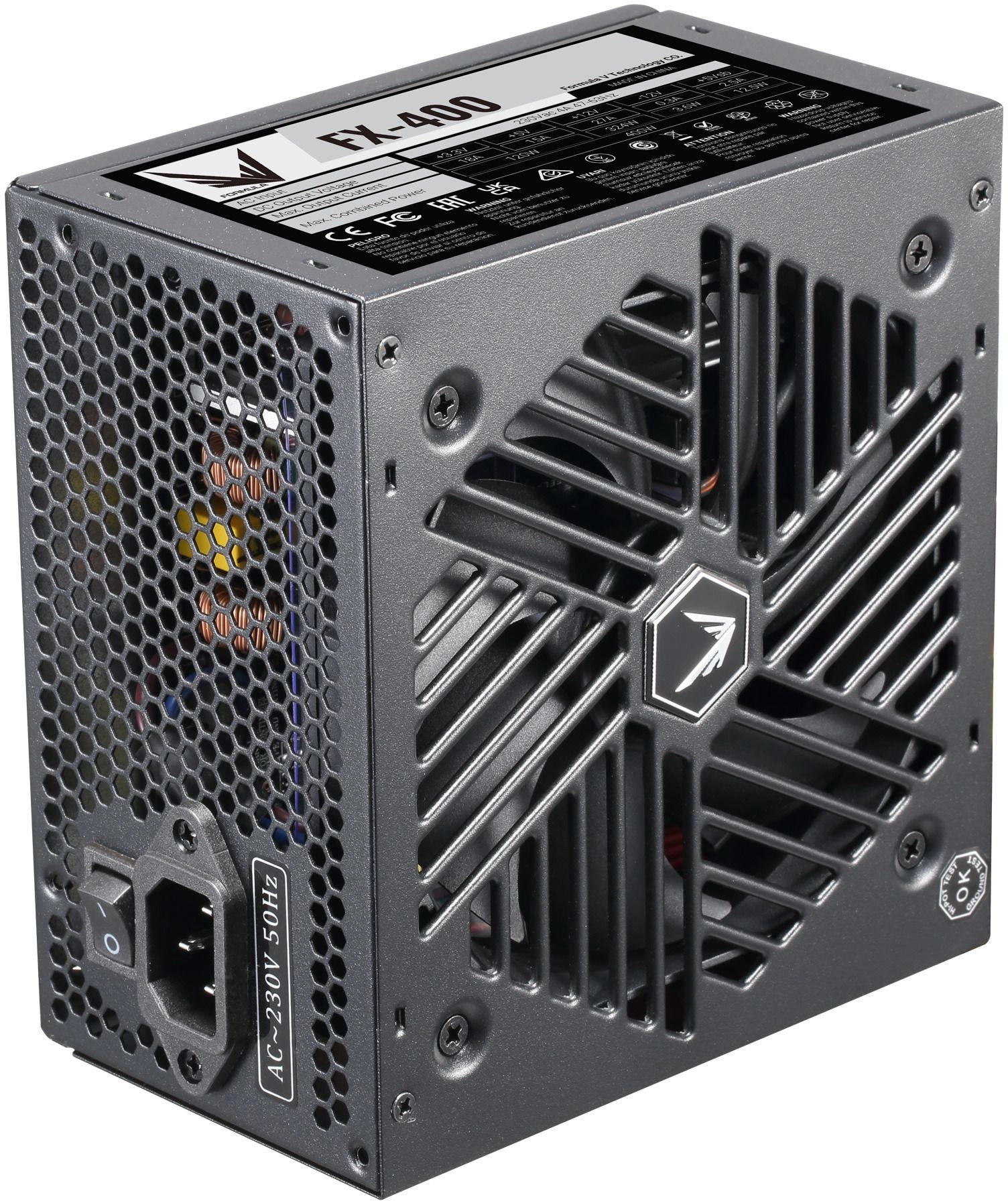 Блок питания Formula ATX 400W FX-400 (20+4pin) 120mm fan 3xSATA RTL