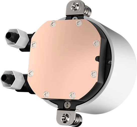 Система водяного охлаждения PcCooler DA360 WH ARGB Soc-AM5/AM4/1200/1700/1851 белый 4-pin 33.8dB Al 300W Ret (DA360-WHAWXX-GL)