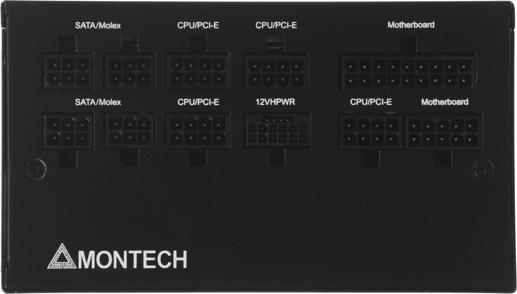 Блок питания Montech ATX 750W CENTURY GOLD G5 80+ gold (20+4pin) APFC 120mm fan 10xSATA Cab Manag RTL