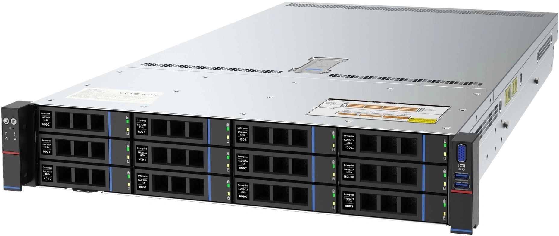 Сервер IRU Rock g2212p 2x6338N 4x32Gb 9460-8i 1x1300W w/o OS (2159977)