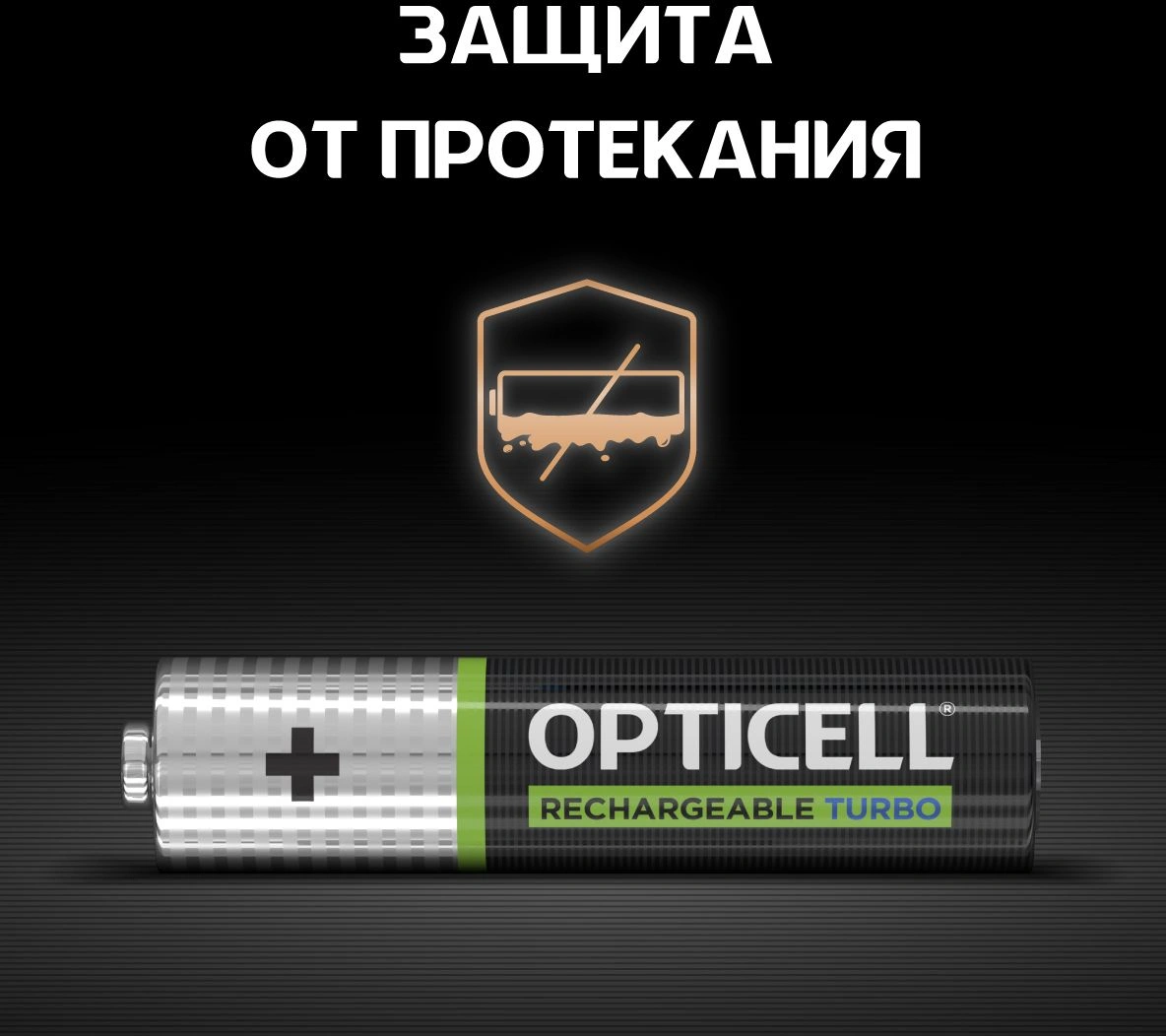 Аккумулятор Opticell Turbo 6080003 AAA NiMH 970mAh (2шт) блистер