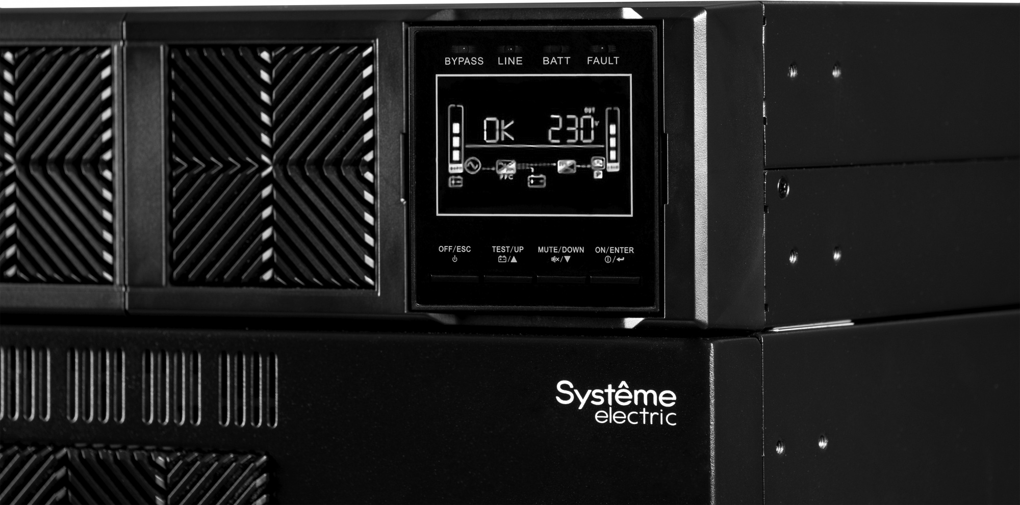 Источник бесперебойного питания Systeme Electriс SRT SRTSE8KRTXLI-NC 8000Вт 8000ВА черный