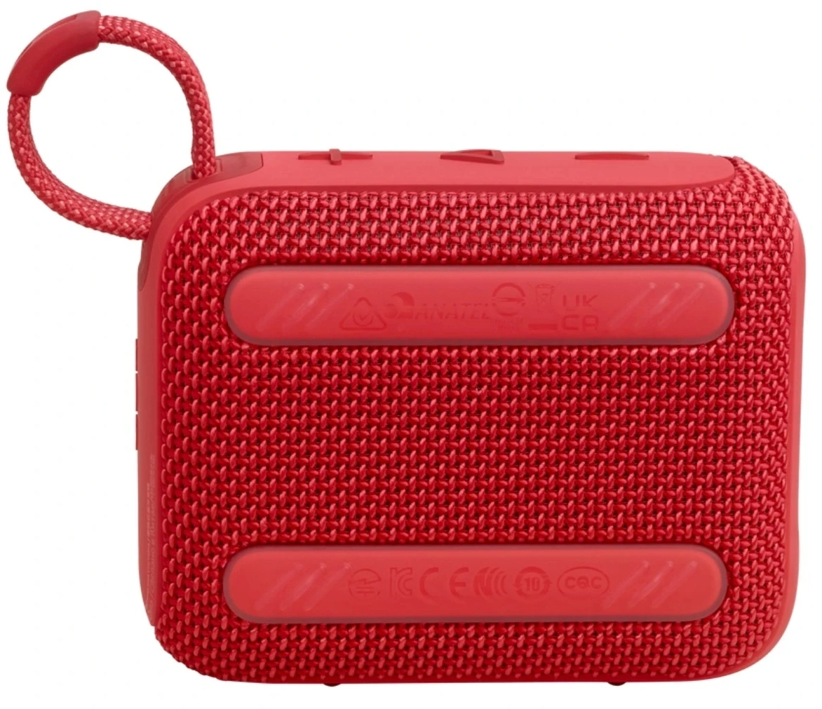 Колонка порт. JBL GO 4 красный 4.2W 1.0 BT 850mAh (JBLGO4RED)