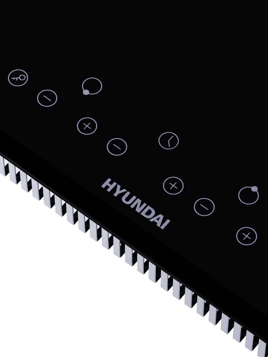 Индукционная варочная поверхность Hyundai HHI 3750 BG черный