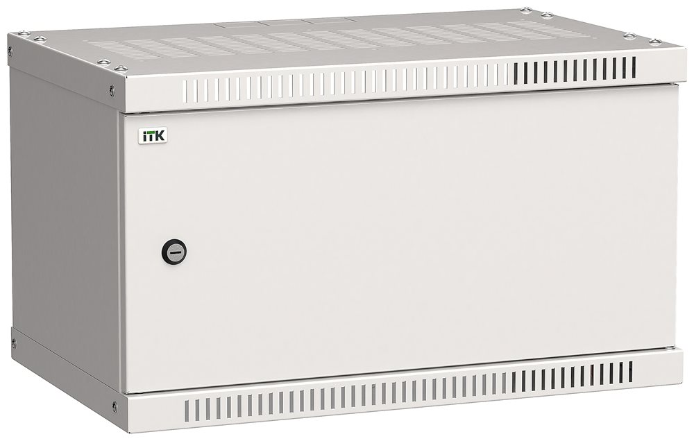 LWE3-06U53-MF - ITK Шкаф LINEA WE 6U 550x350мм дверь металл серый