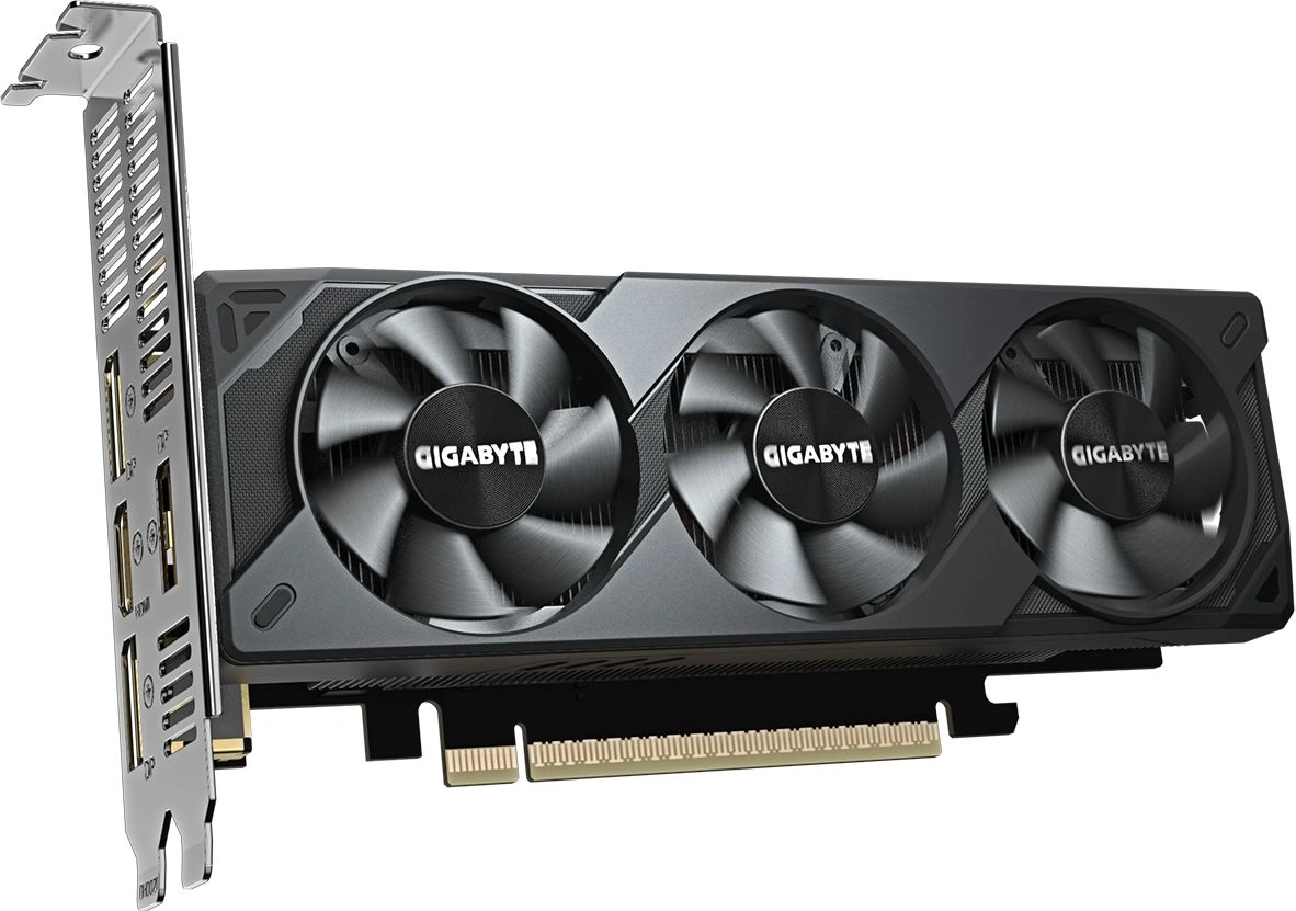 Видеокарта Gigabyte PCI-E 5.0 GV-N5060D7-8GL NVIDIA GeForce RTX 5060 8Gb 128bit GDDR7 2497/28000 HDMIx1 DPx3 HDCP Ret low profile
