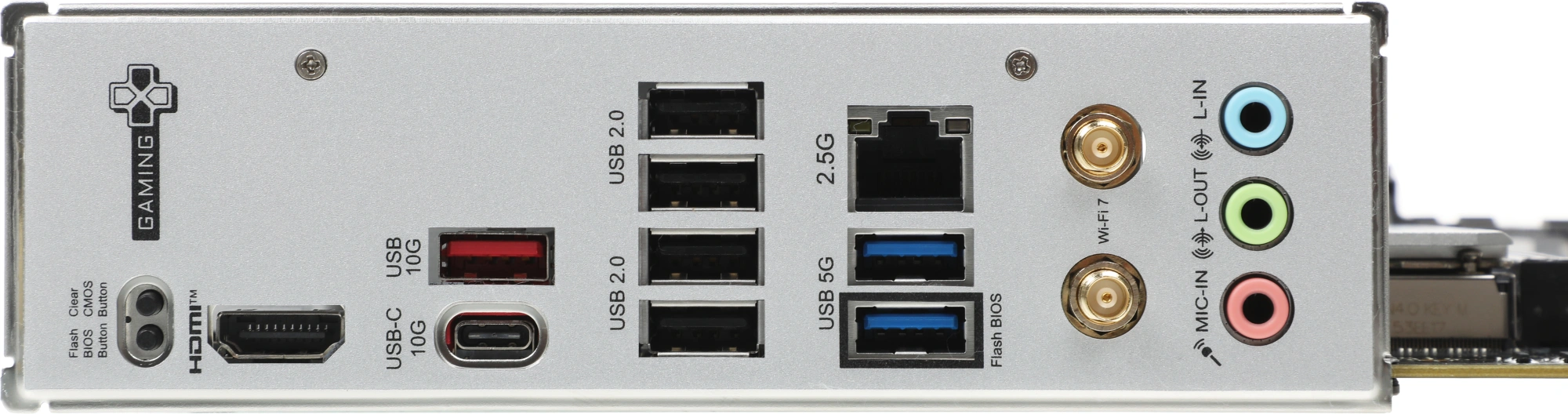 Материнская плата MSI B840 GAMING PLUS WIFI  Socket AM5 AMD B840 4xDDR5 ATX AC`97 8ch(7.1) 2.5Gg RAID+HDMI