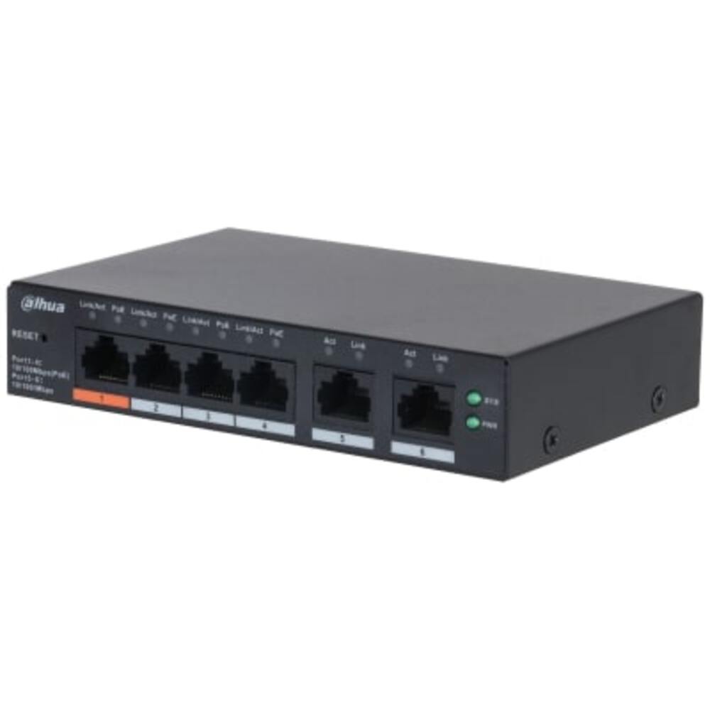 DH-CS4006-4ET2ET-60 - 4-портовый PoE коммутатор с функцией облачного управления