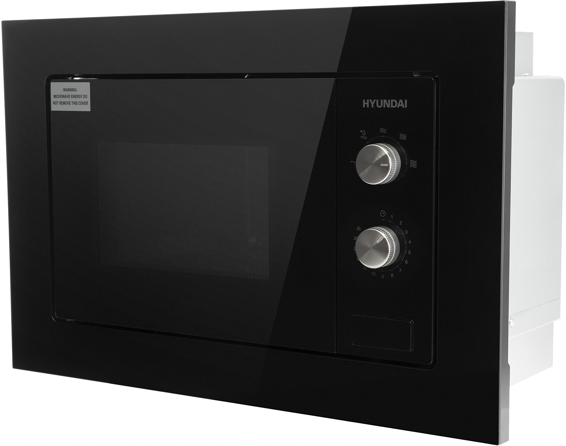Микроволновая печь Hyundai HBW 2030S BG 20л. 800Вт черный (встраиваемая)
