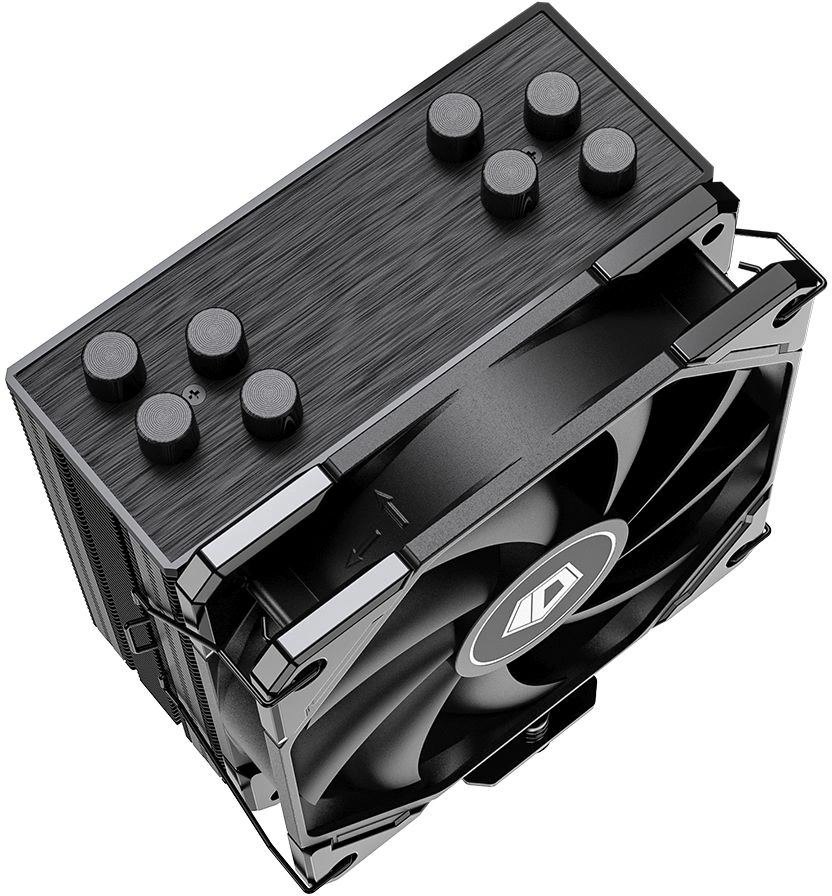 Устройство охлаждения(кулер) ID-Cooling SE-224-XTS Soc-AM5/AM4/1200/1700/1851 черный 4-pin 29dB Al+Cu 220W 650gr Ret (SE-224-XTS BLACK)
