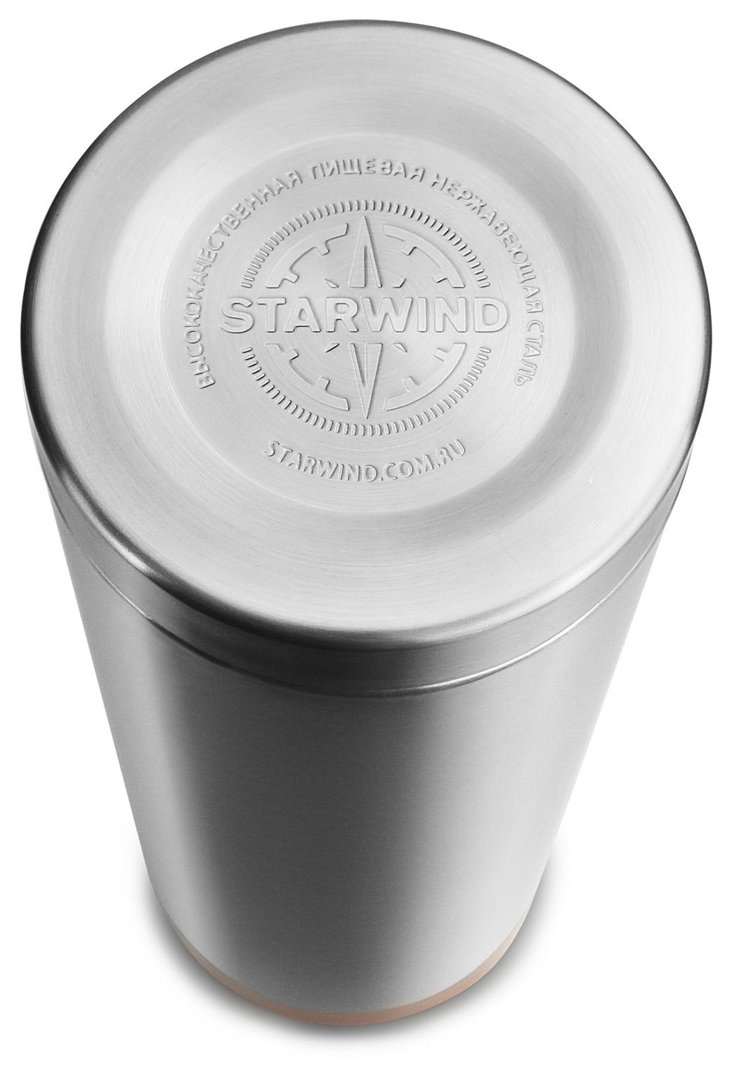 Термос Starwind 20-1000 1л. серебристый/красный картонная коробка