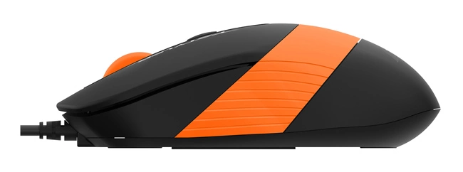 Клавиатура + мышь A4Tech Fstyler F1010 клав:черный/оранжевый мышь:черный/оранжевый USB Multimedia (F1010 ORANGE)