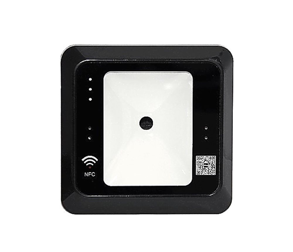 QR500-B - Считыватель QR кодов и Mifare карт. Интерфейс Wiegand, USB, RS485. Размеры 86*86*50мм. -10 +50 °C