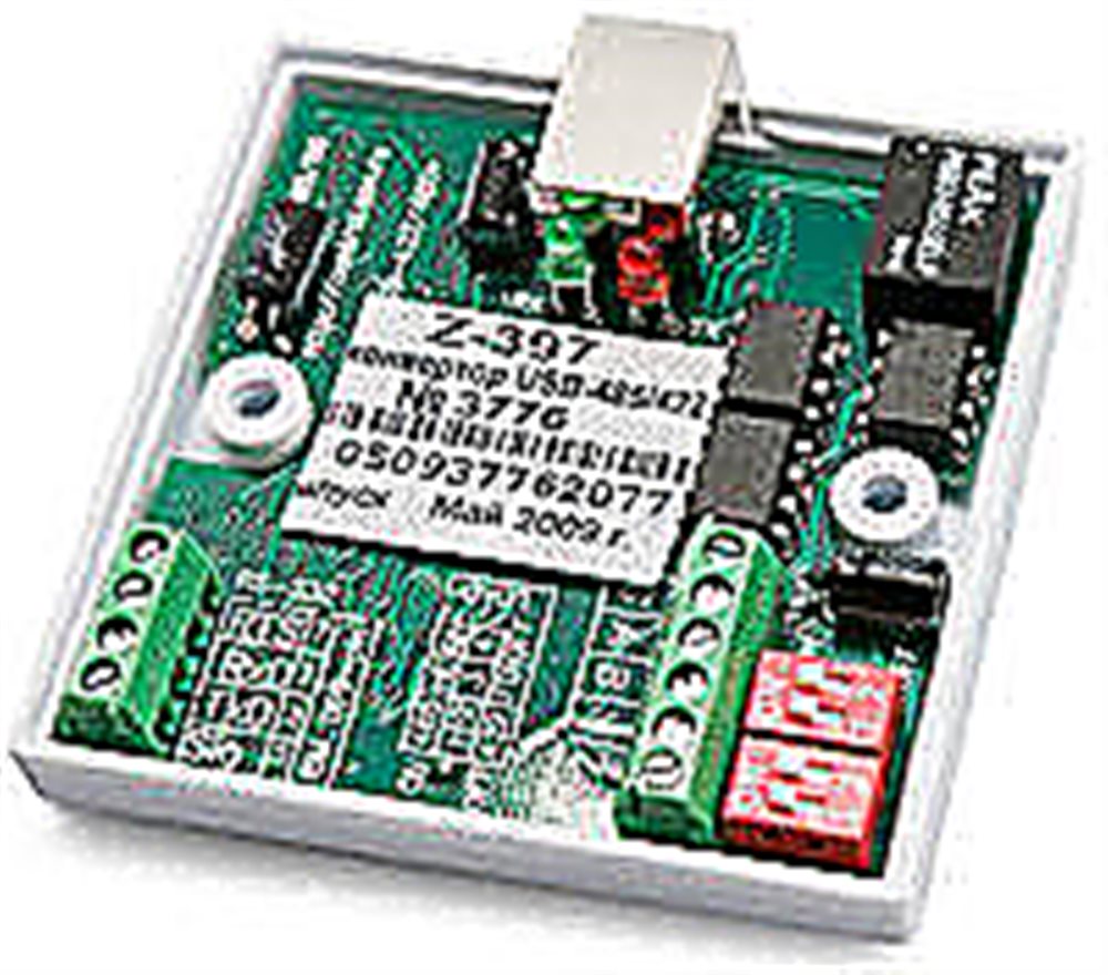 Z-397 USB - Специальный конвертер с гальванической развязкой USB/RS-485/422