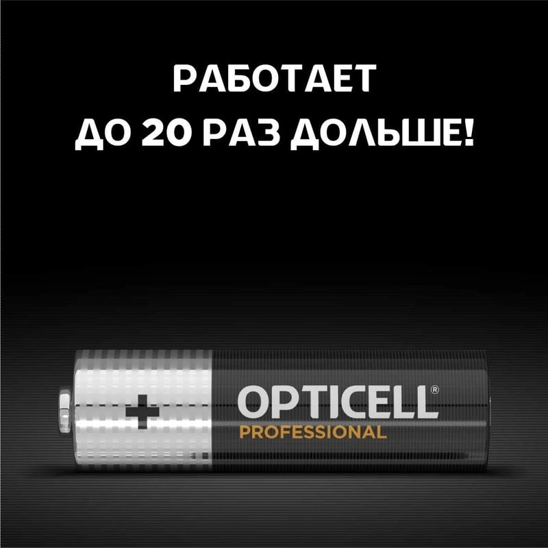Батарея Opticell Professional LR6 AA (4шт) блистер