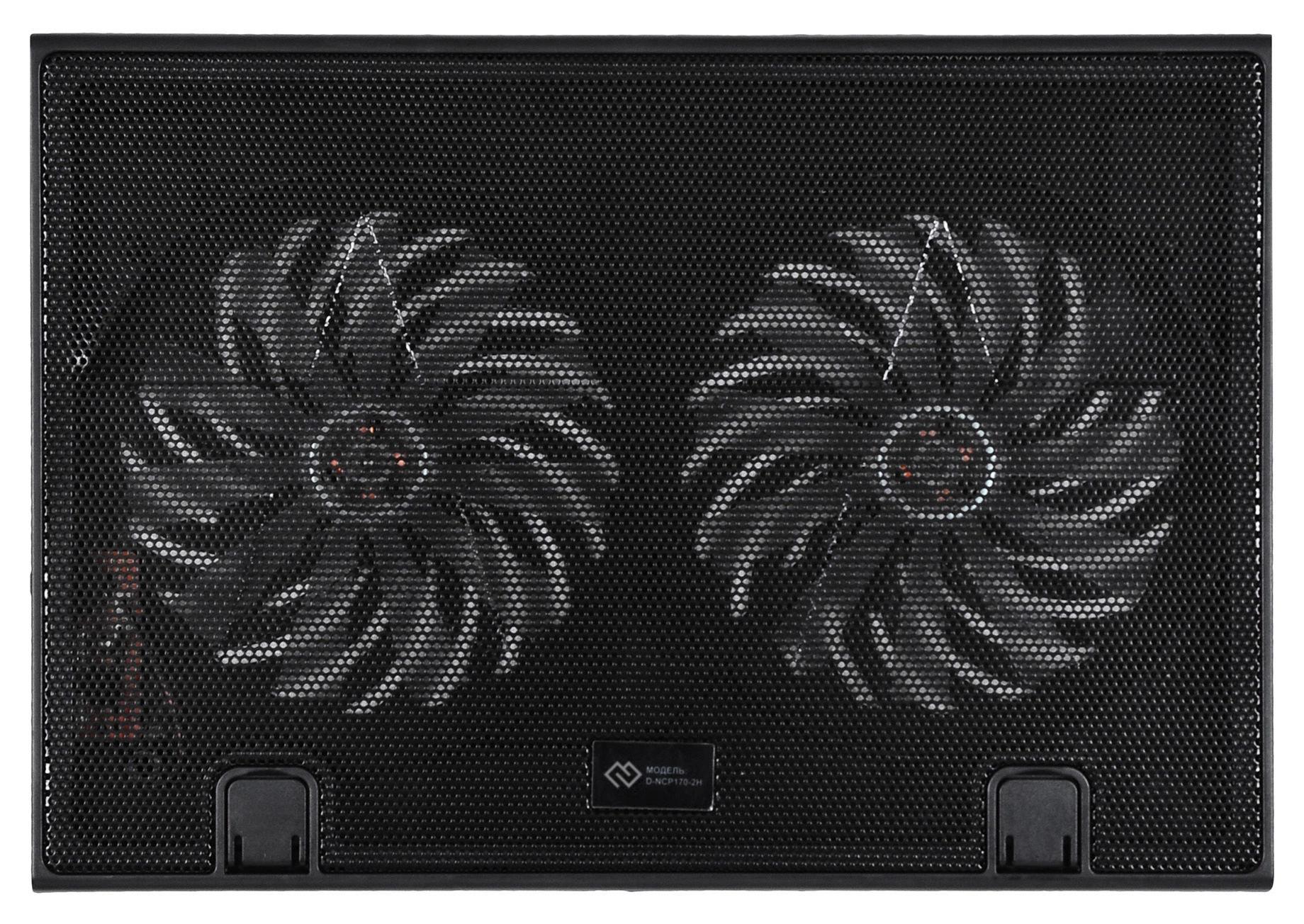 Подставка для ноутбука Digma D-NCP170-2H 17"390x270x25мм 2xUSB 2x 160ммFAN 700г черный