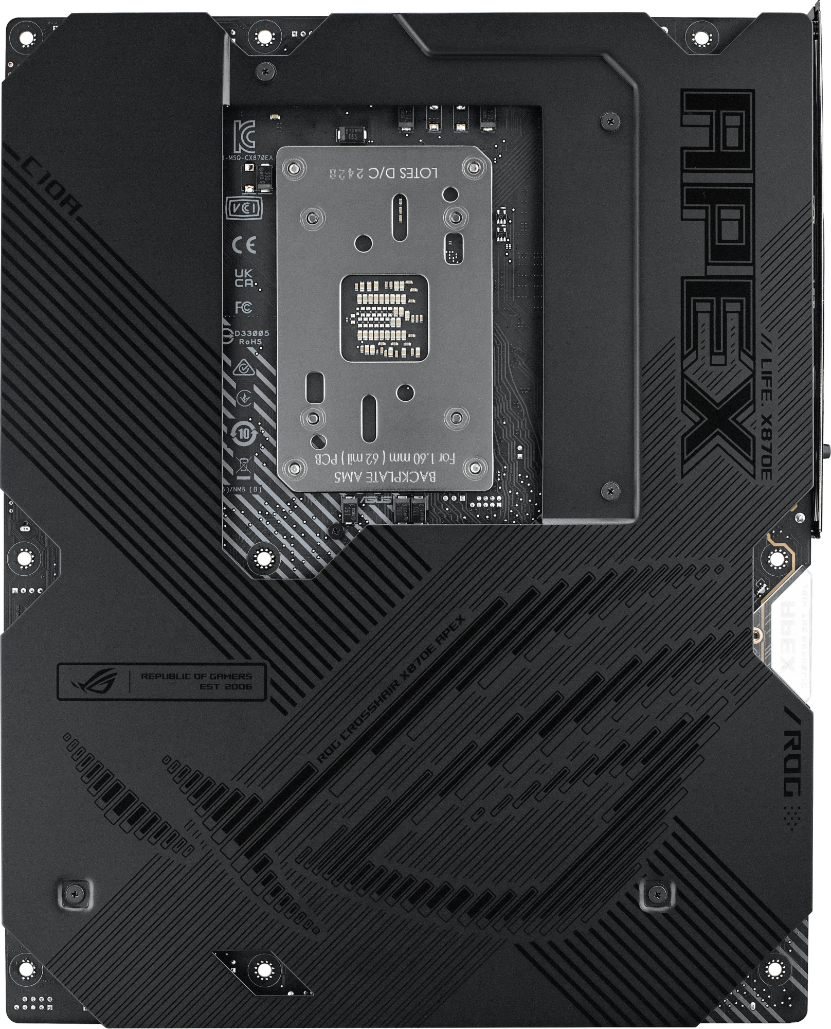Материнская плата Asus ROG CROSSHAIR X870E APEX Socket AM5 AMD X870E 2xDDR5 ATX AC`97 8ch(7.1) 5Gigabit RAID