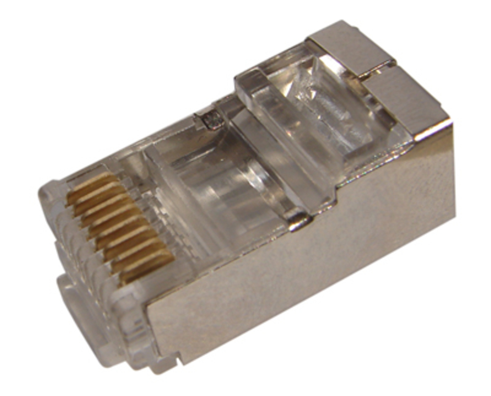 05-1023 - Коннектор Rexant RJ-45 8P-8C cат 5, с экраном REXANT, упаковка 100 шт