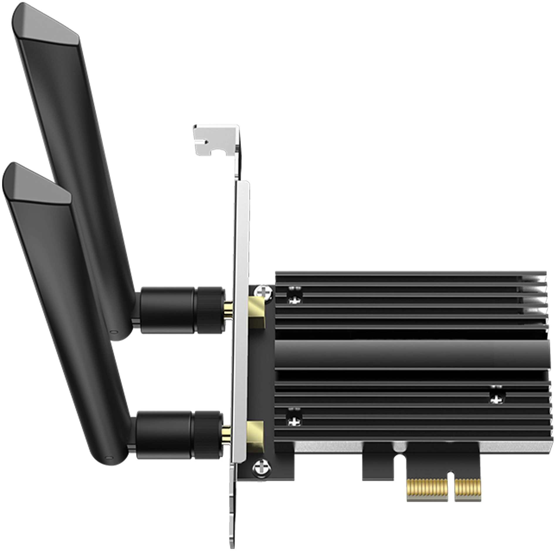 Сетевой адаптер Wi-Fi + Bluetooth Netis F2 АХ5400 PCI Express (ант.внеш.съем) 2ант.