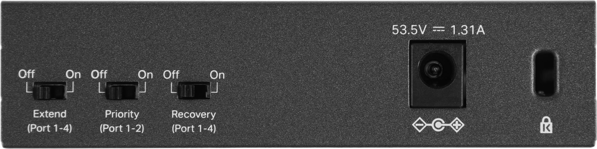 Коммутатор TP-Link TL-SF1005P (L2) 5x100Мбит/с 4PoE 58W неуправляемый