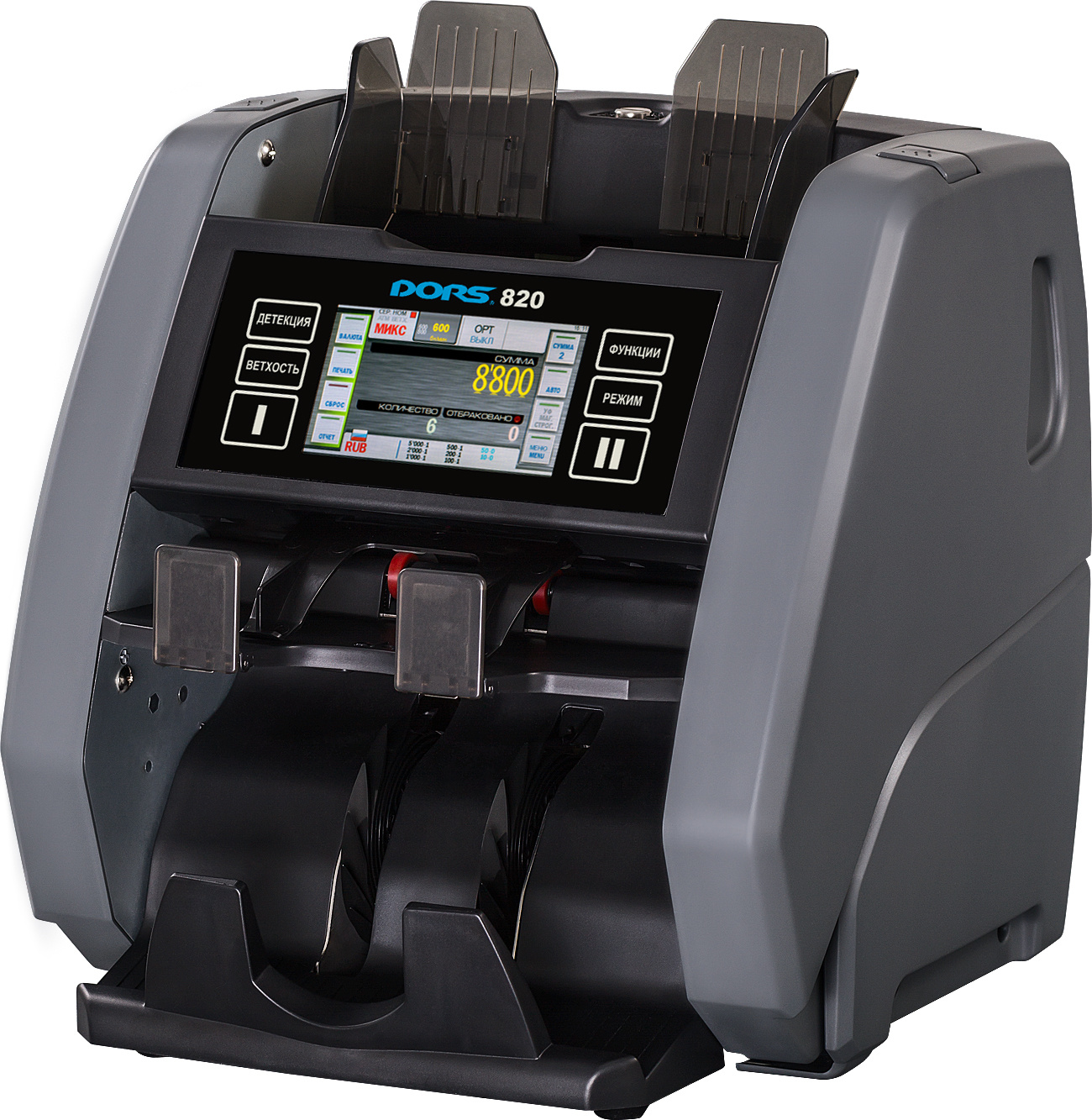 Счетчик банкнот Dors 820 RUS2 мультивалютный FRZ-050968