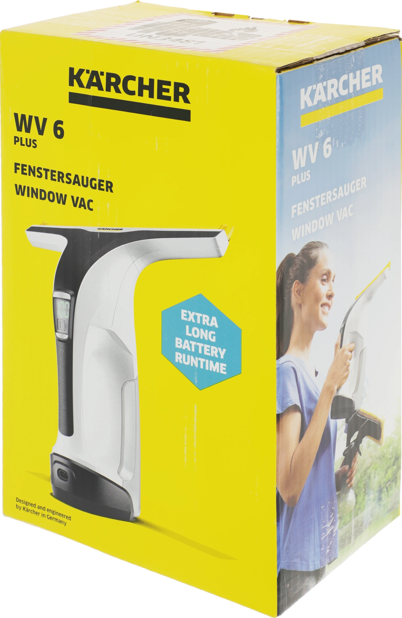 Мойщик окон Karcher WV 6 Plus шир.скреб.:280мм пит.:от аккум. белый