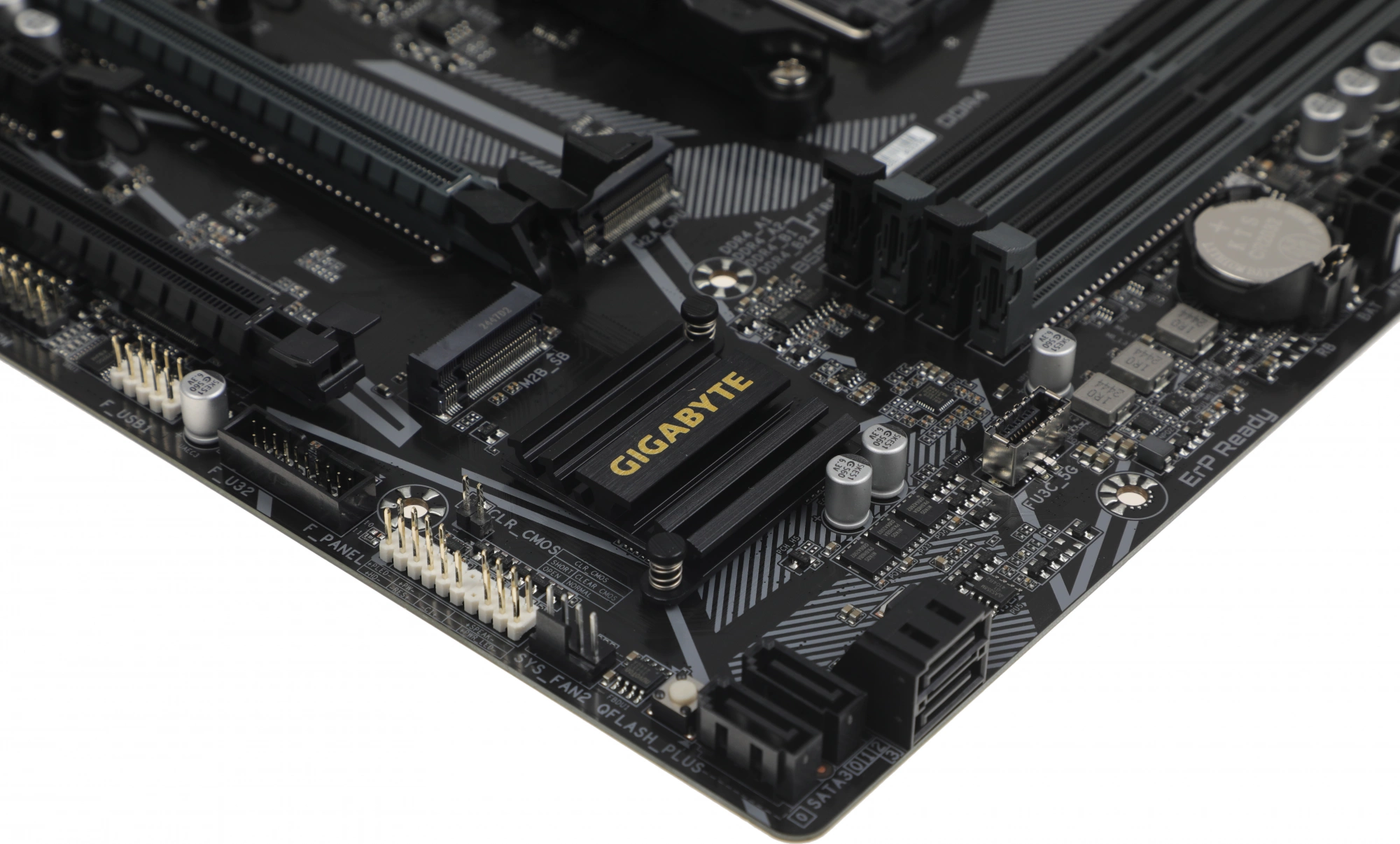 Материнская плата Gigabyte B550M DS3H AC R2 Soc-AM4 AMD B550 4xDDR4 mATX AC`97 8ch(7.1) GbLAN RAID+HDMI+DP