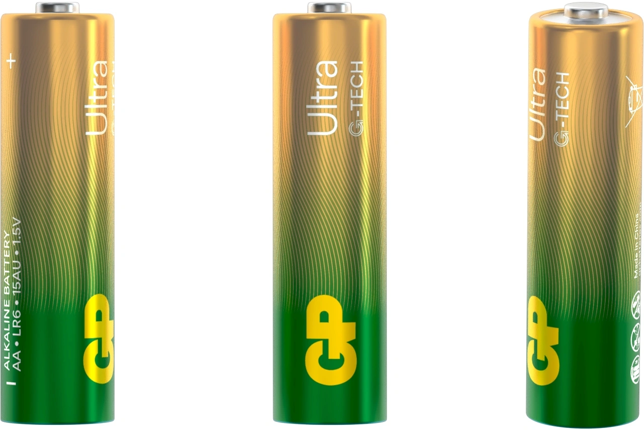 Батарея GP Ultra Alkaline 15AUA21-2CRSBC4 AA (4шт) блистер