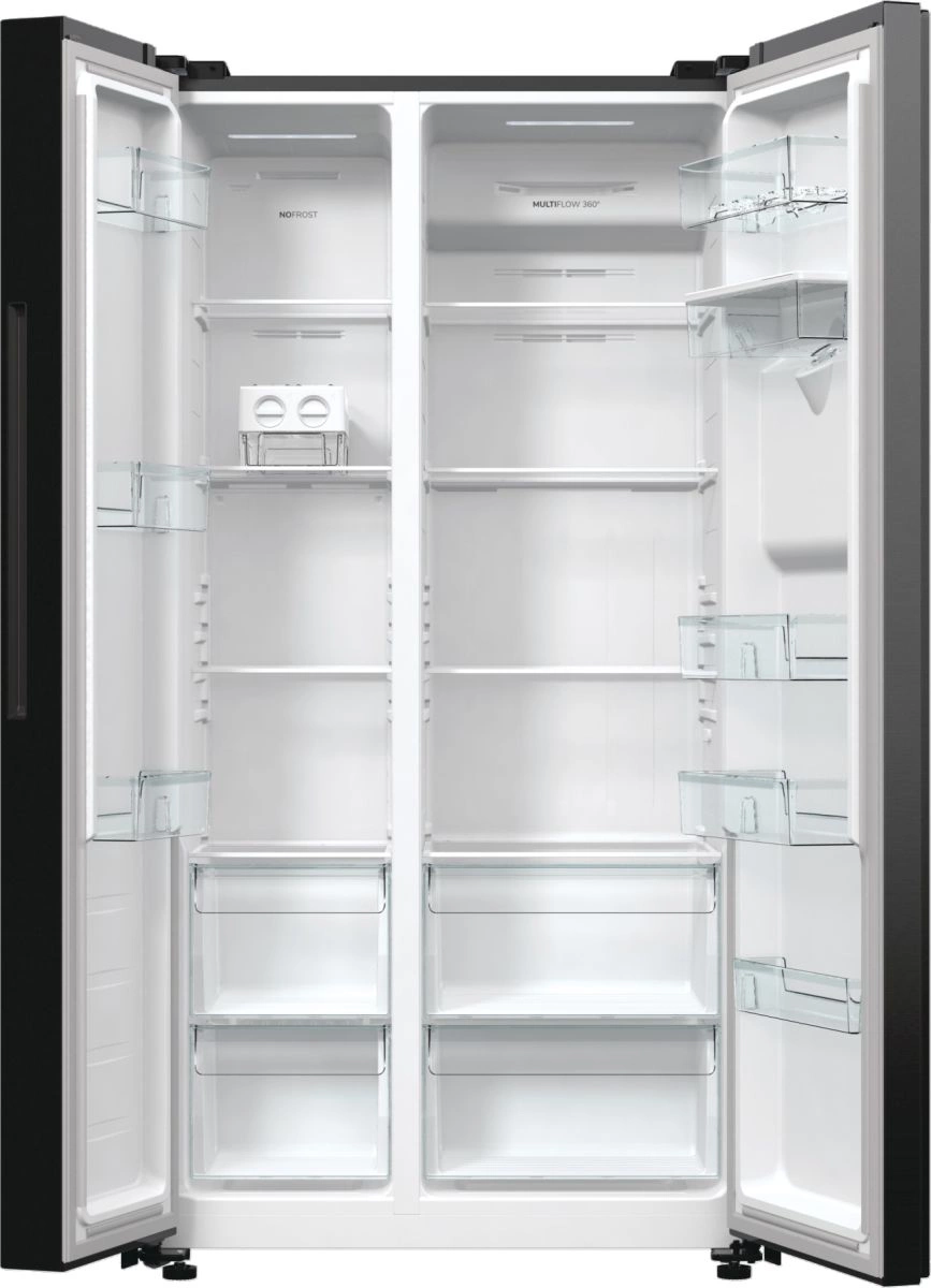 Холодильник Gorenje NRR9185EABXLWD 2-хкамерн. черный мат. инвертер
