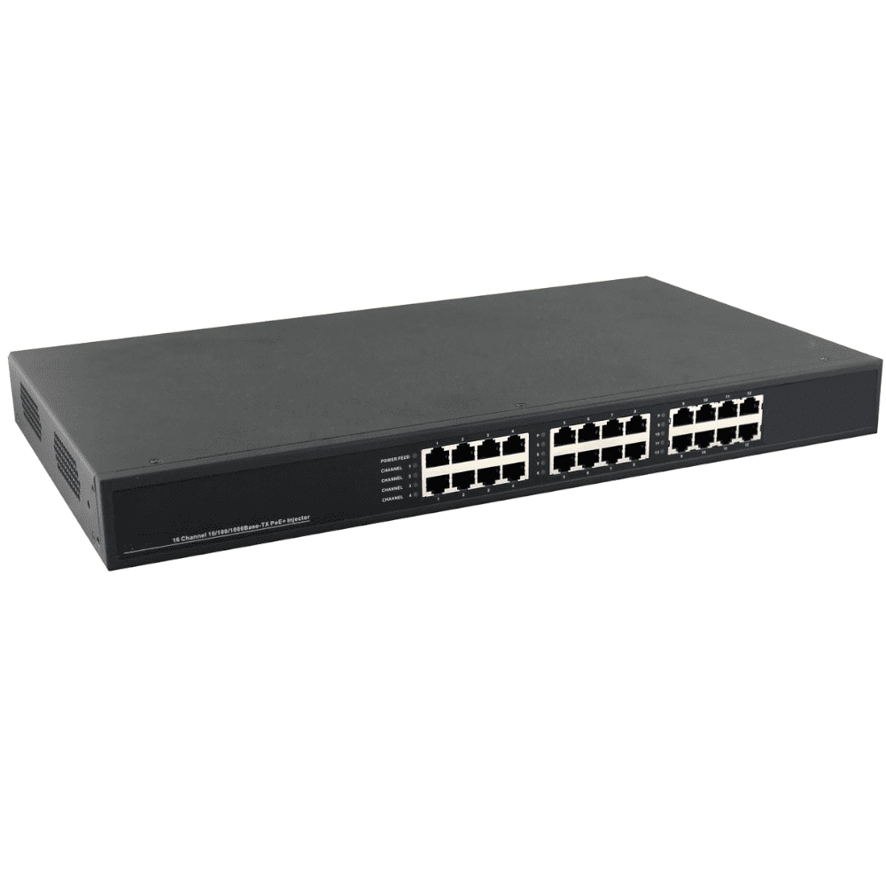 Midspan-12/180RG - PoE-инжектор Gigabit Ethernet на 12 портов