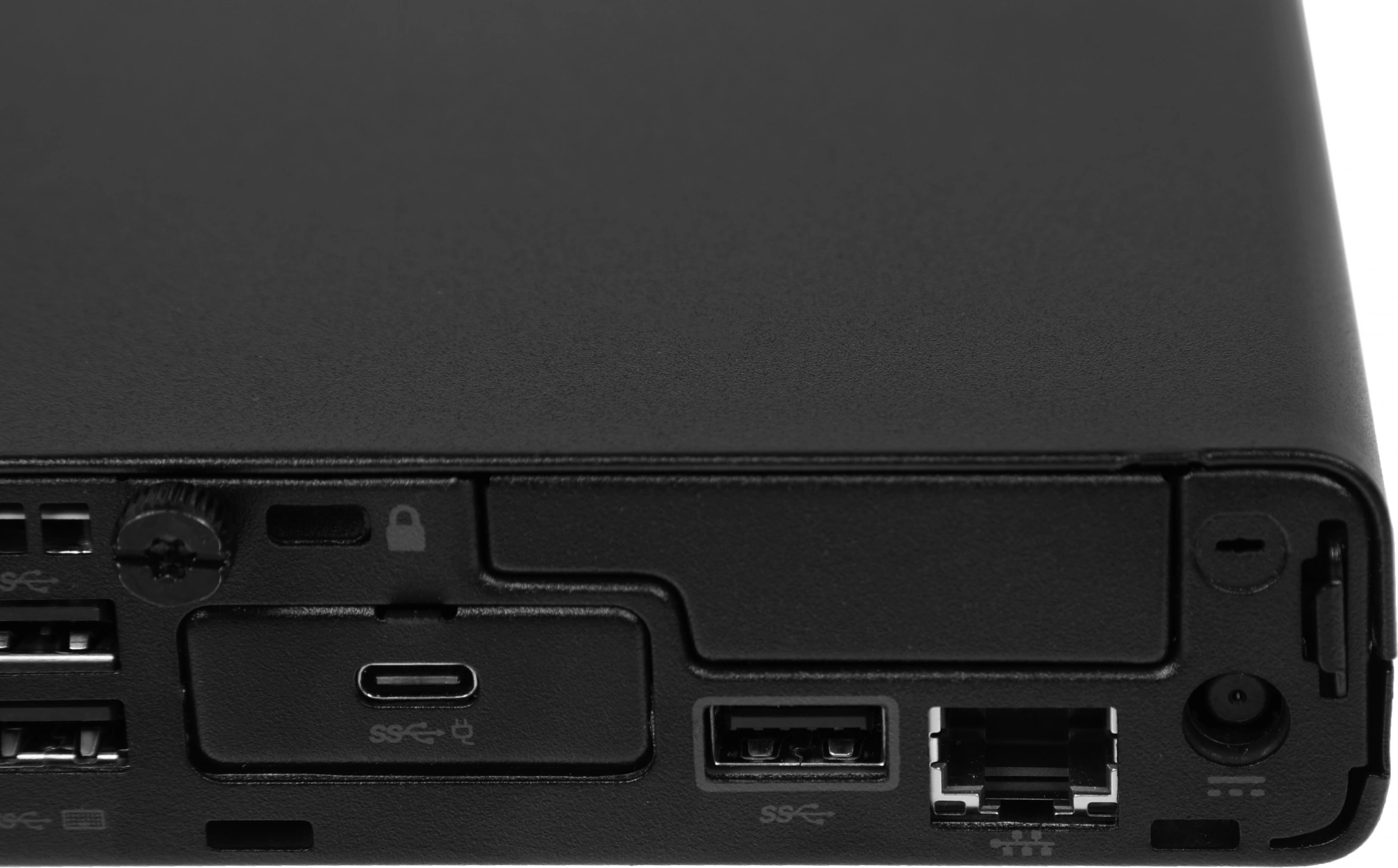Неттоп HP ProDesk 400 G9 Mini i3 13100T (2.5) 8Gb SSD256Gb UHDG 730 FreeDOS GbitEth WiFi BT 90W kb мышь клавиатура черный (935X8EA)