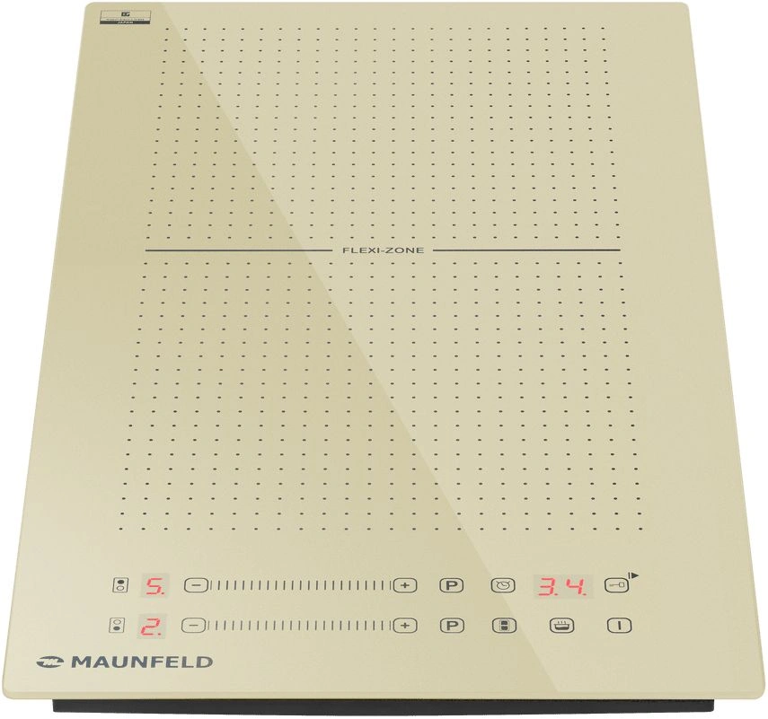 Индукционная варочная поверхность Maunfeld CVI292S2FBG бежевый