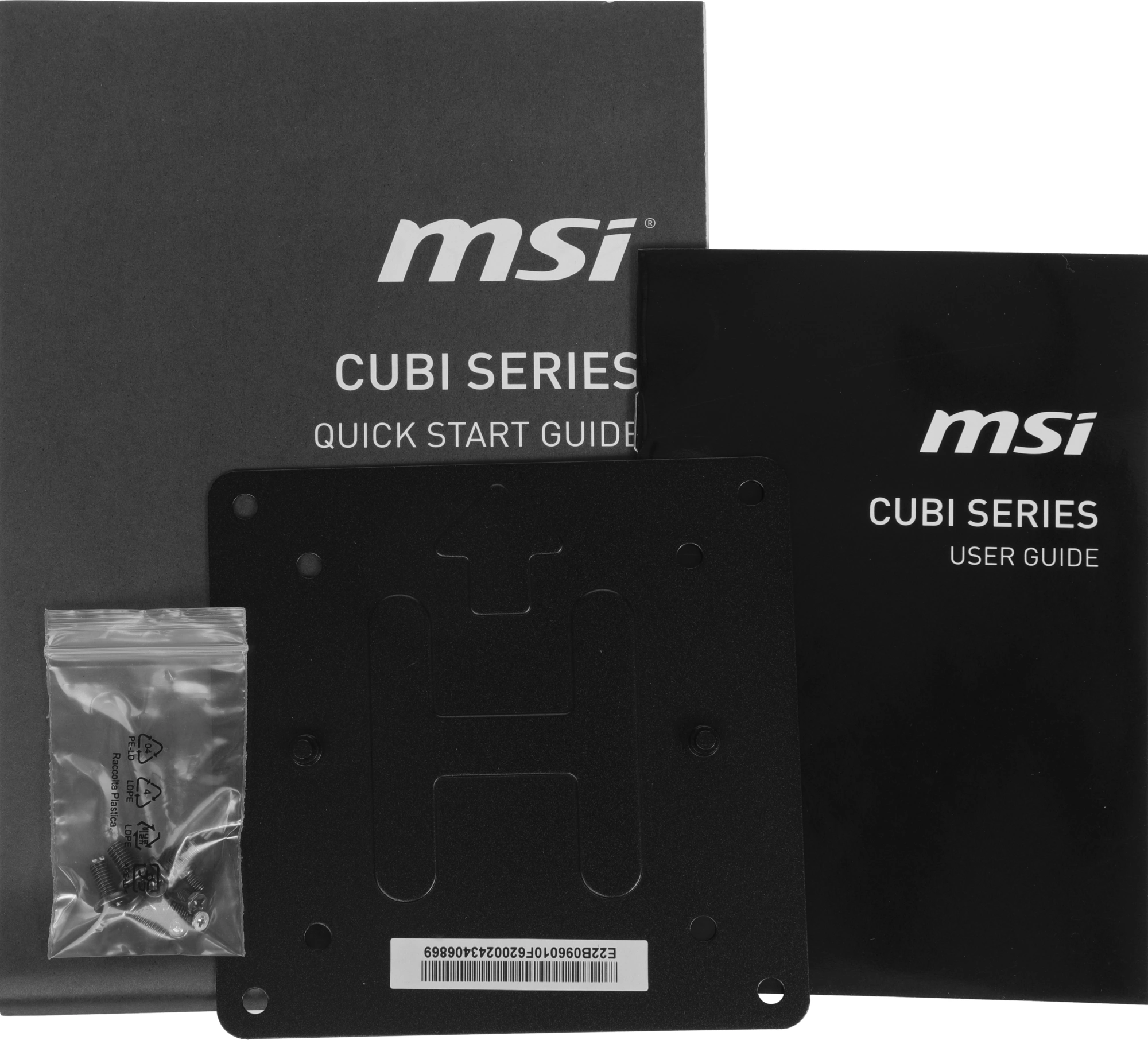 Неттоп MSI Cubi NUC 1M-052BRU Core 5 120U (1.4) Graphics CR без ОС 2xGbitEth WiFi BT 120W черный (936-B0B111-080)