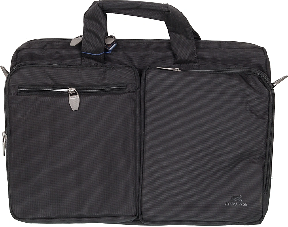 Сумка для ноутбука 16" Riva 8530 черный полиэстер (8530 BLACK)