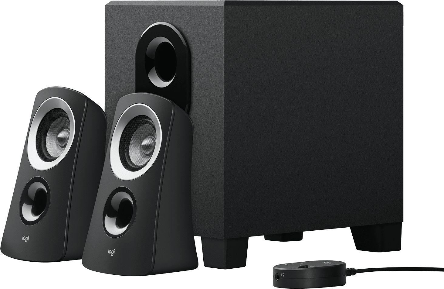 Колонки Logitech Z-313 2.1 черный 25Вт