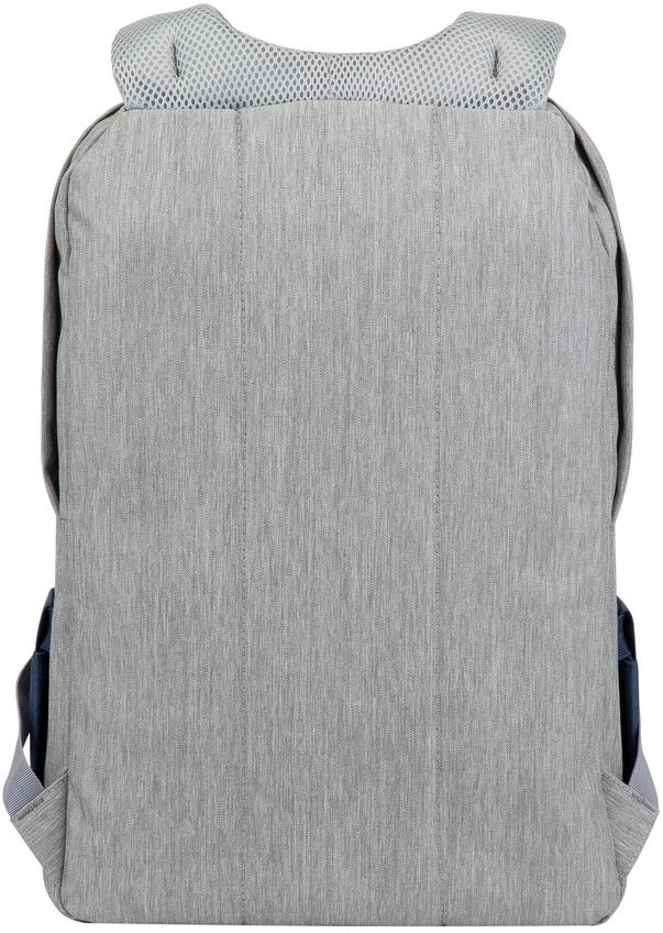 Рюкзак для ноутбука 17.3" Riva 7567 серый/темно-синий полиэстер (7567 GREY/DARK BLUE)