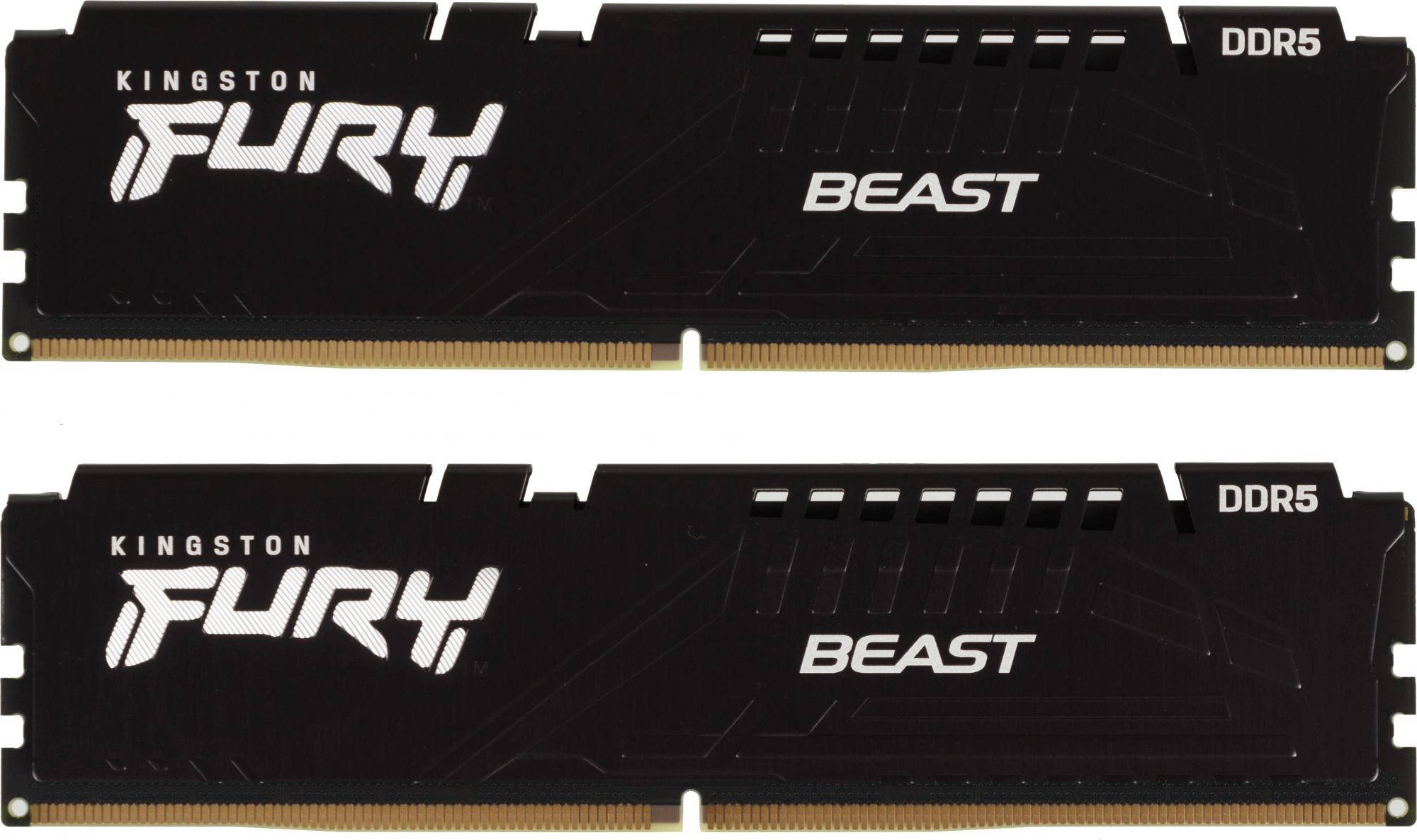 Память DDR5 2x16GB 5600MHz Kingston KF556C40BBK2-32 Fury Beast RTL Gaming PC5-44800 CL40 DIMM 288-pin 1.25В single rank с радиатором Ret