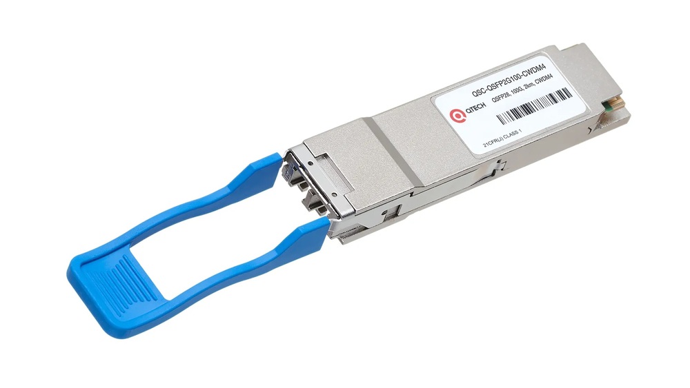 QSC-QSFP2G100-CWDM4 - Оптический модуль QTECH, 100G QSFP28, CWDM4, 2км, LC