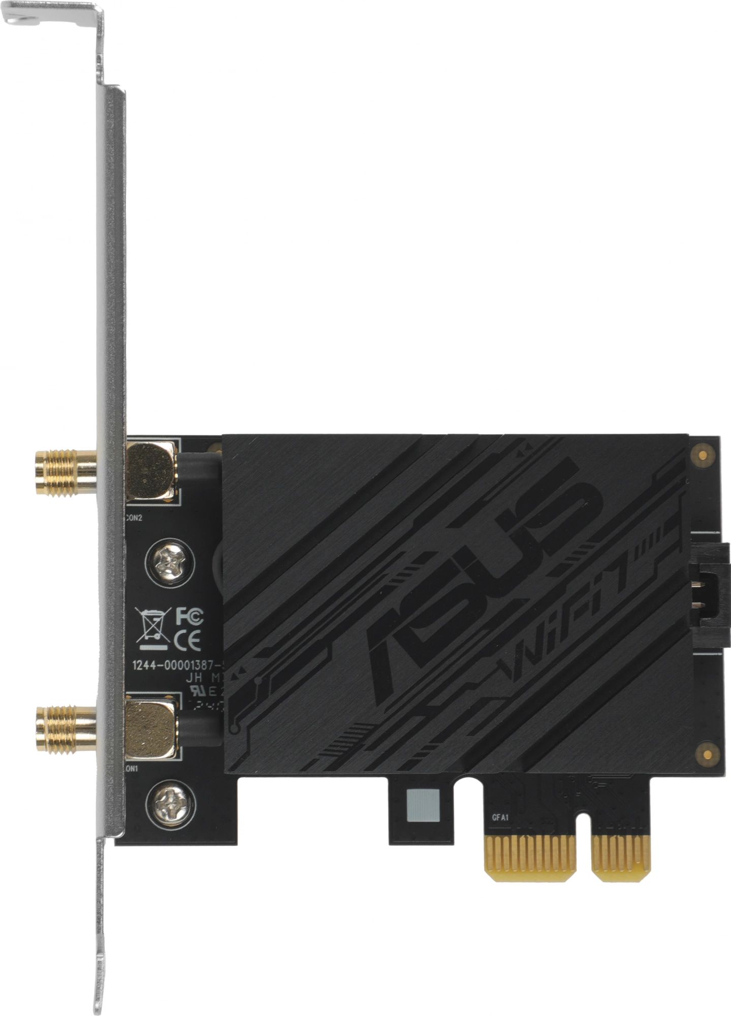 Сетевой адаптер Wi-Fi + Bluetooth Asus PCE-BE92BT BE9400 PCI Express (ант.внеш.несъем.) 2ант.